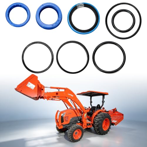1 Pack 7J291-64400 Boom & Bucket Cylinder Seal Kit for Kubota Front Loaders
