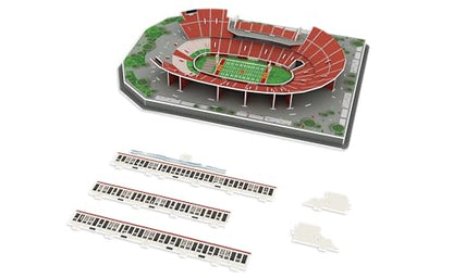 Pro Lion 3D Jigsaw Puzzle of Los Angeles Memorial Coliseum - 136 Pieces | 2 Hour Build Time | Home of USC Football Team | American College Football Gifts for Boys, Men & Kids Aged 8 & Up | Sports Fans - color: Home of Usc Football Team