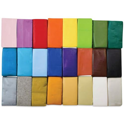 Sculpey Premo 24 Color Sampler, Polymer Oven-Bake Clay for Jewelry Making