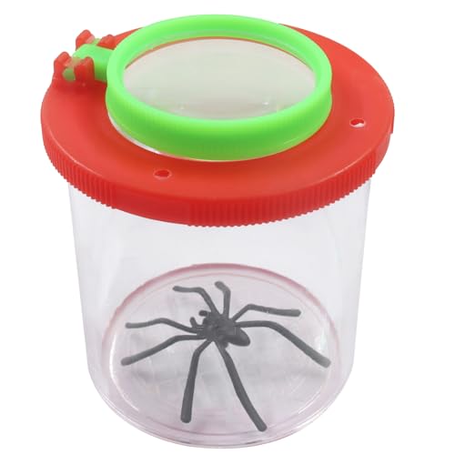 Bug Viewer, 4Pcs Magnifying Insect Box Bug Cage Bug Jar