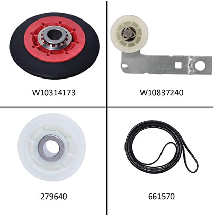 4392067 Fits for maytag Kenmore Whirlpool Dryers Repair Kit