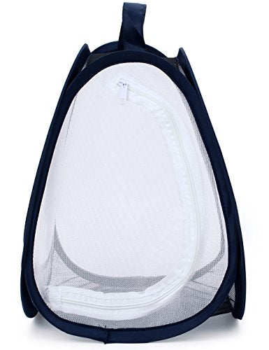 RESTCLOUD Mini Butterfly Habitat, Insect Mesh Cage, Bug Terrarium Pop Up 7.5" x 11" Tall - size: 7.5" x 11"