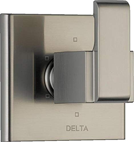 Delta Faucet Ara 6-Setting Shower Handle Diverter Trim Kit, Diverter Valve Trim Kit Brushed Nickel, 6 Way Shower Diverter, Delta Diverter Trim, Stainless T11967-SS (Valve Not Included) - color: Stainless