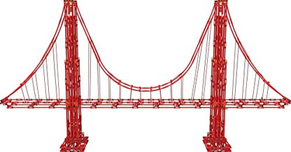 K'NEX Architecture: Golden Gate Bridge - Build IT Big - Collectible Building Set for Adults & Kids 9+ - New - 1,536 Pieces - Over 3 Feet Long - (Amazon Exclusive) - style: Golden Gate Bridge