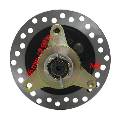 48V 1000W Rear Differential Axle Kit with Brushless Motor for Go Kart, Golf Cart, Electric Trike, ATV, Quad, Buggy, and DIY Projects (30in.Axle) - size: 30in.Axle