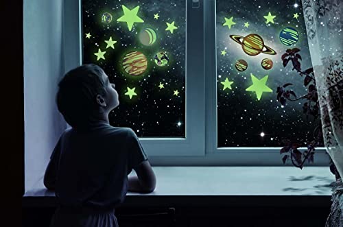 4M Glow Planets & Nova Stars - Astronomy Space Stem Toys Gift Room Décor, For Boys & Girls Ages 3+