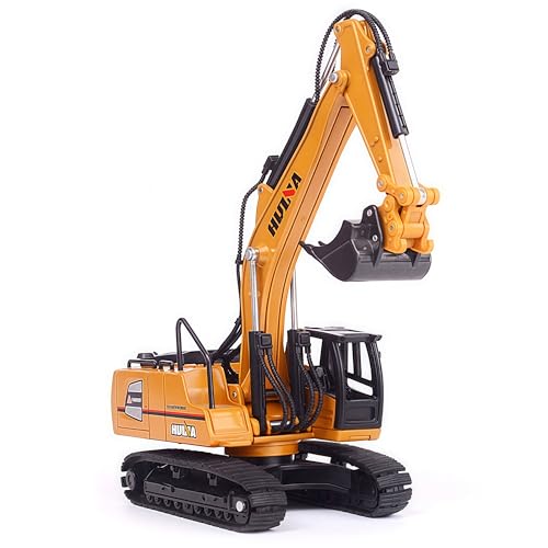 Gemini&Genius Tracked Excavator Construction Vehicle Toy, Small‑Size Digger - color: 1:60 Digger