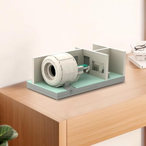Educational Hospital Medical Machine Toy Set, MRI Scanner Model Building Blocks Set, Collectible Scene for Moc Bricks Lovers, Bedroom and Living Room Decorations, 523 Pcs