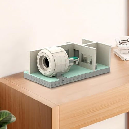 Educational Hospital Medical Machine Toy Set, MRI Scanner Model Building Blocks Set, Collectible Scene for Moc Bricks Lovers, Bedroom and Living Room Decorations, 523 Pcs