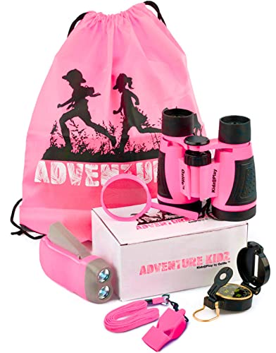 Adventure Kidz Pink Outdoor Exploration Kit for Children - color: Pink