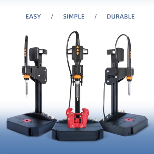 Vertical Heat Set Insert Tool with 90W Soldering Iron for 3D Printed Parts - color: Vertical Heat Pressing Machine