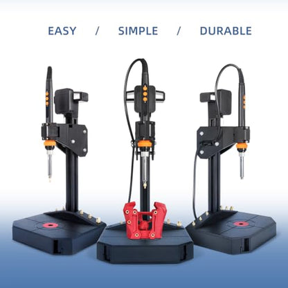 Vertical Heat Set Insert Tool with 90W Soldering Iron for 3D Printed Parts - color: Vertical Heat Pressing Machine