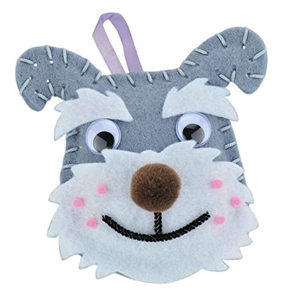 Creativity Street Felt Sewing Dog Kit: Schnauzer