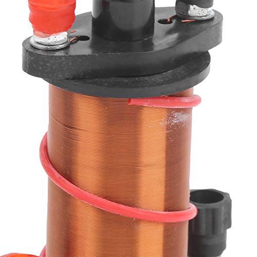 LiebeWH Electromagnetic Induction Experiment Kit, Complete Durable Lenzs Law Demonstration Set for High School Classroom Metal Primary 200 Turn Coil Secondary 370 Turn Coil Iron Core 3 Piece
