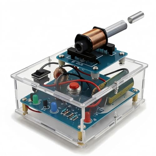 DIY Electromagnetic Coil Shooting Soldering Practice Kit,STEM Projects