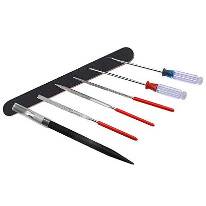 25Pcs Model Basic Tools Craft Set for Gundam Model Tools Kit with Plastic Box Model Assemble Car Hobby Model Building Repairing and Fixing DIY Craft Kit