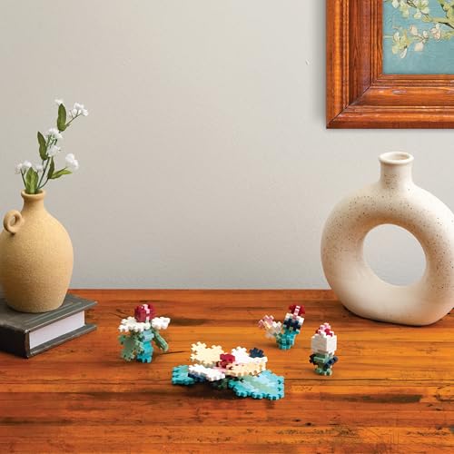 PLUS PLUS Inspired, Van Gogh Almond Blossom - Art Building Set 350 pc - color: Van Gogh, Almond Blossom