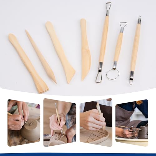 Pottery Clay Sculpting Tools Set, 61 Pcs