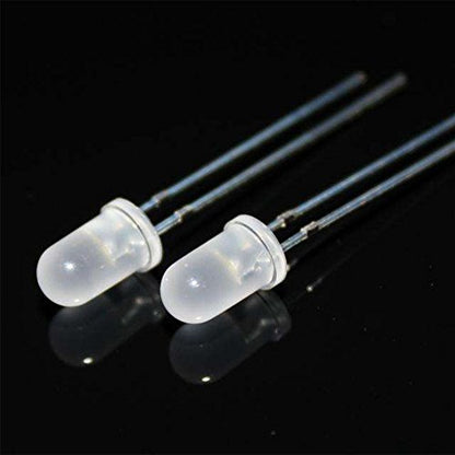 100pcs 5mm LEDs Yellow LED Emitting Diodes - color: I)yellow(100pcs)