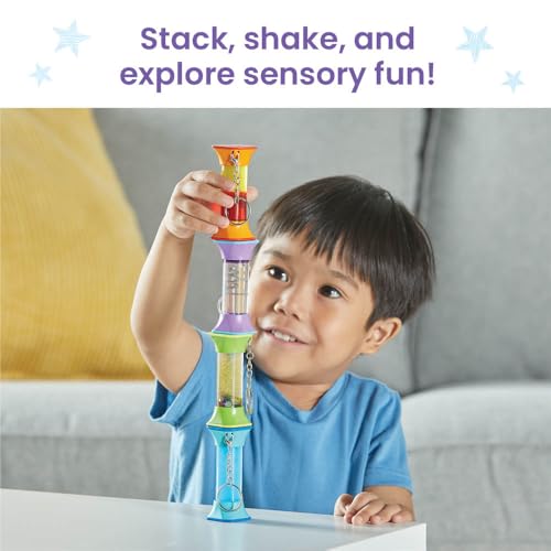 hand2mind Soothing Swirlers Sensory Tubes, Calming Toys for Kids, Ages 3+ - style: Mini Sensory Fidget Tubes
