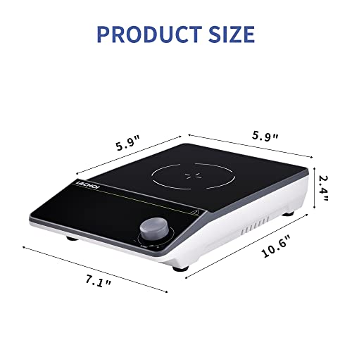 Magnetic Stirrer 5.9 inch Magnetic Stir Plate Stir Bar 1600RPM 5L - size: 5L-3