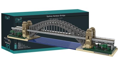 The Atom Brick Sydney Harbour Bridge Engineering Model, 1,751 Piece