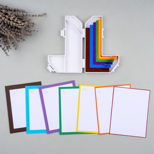 BAOFALI 11 Pcs/Set Alignment Guides with Stamp Positioning Tool Sets - color: 7Alignment Guides +2Stamp Positioning+2 Bone Folder