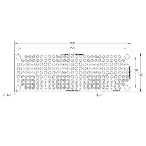 Double Sided LF HASL Perf Board, PCB Board, Electronic Circuit Board for DIY Prototype Circuit, FR4, Plated Through Hole Solder Prototype Board, ST-PERF-1-3 (1" x 3" - 2 Pack) - style: 1" x 3" - 2 Pack