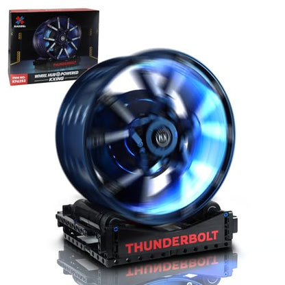 Motorized LED Sports Car Wheel Rim Building Blocks 857PCS Kids 8+ - style: T2021