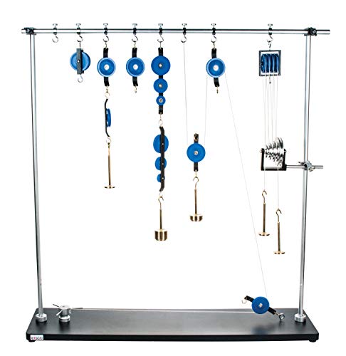 EIsco Labs Advanced Pulley Demonstration Set - Simple Machines Physics Experiment Apparatus