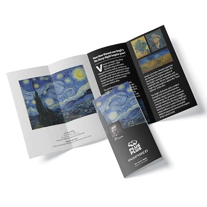PLUS PLUS Inspired, Van Gogh Starry Night - Art History Building Set 350 pc - color: Van Gogh, Starry Night