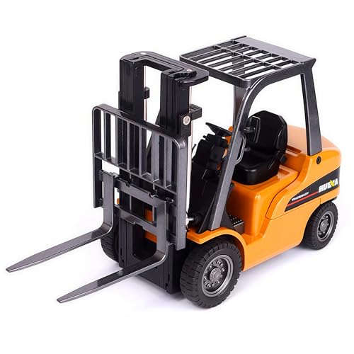 Gemini&Genius Forklift Truck Toy 1:50 Scale Warehouse Lifting Alloy Vehicle - color: Forklift