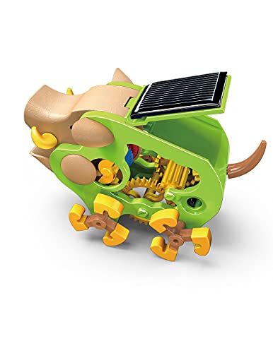 OWI Inc Solar Wild Boar, Solar Powered Energy Kit for Kids, Robotics, Educational STEM Birthday Kits Ages 8 and Up