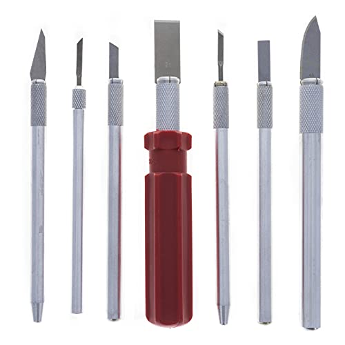 52pc Deluxe Utility Knife Complete Modeling Scrapbooking Set Hobby and Craft
