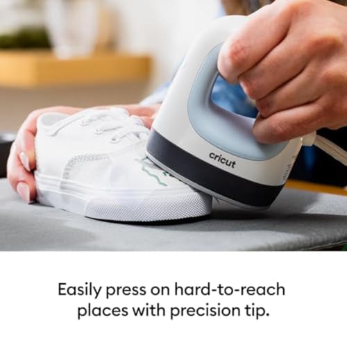 Cricut EasyPress Mini Heat Press + Heat Press Mat - Zen Blue - color: Zen Blue (Updated)