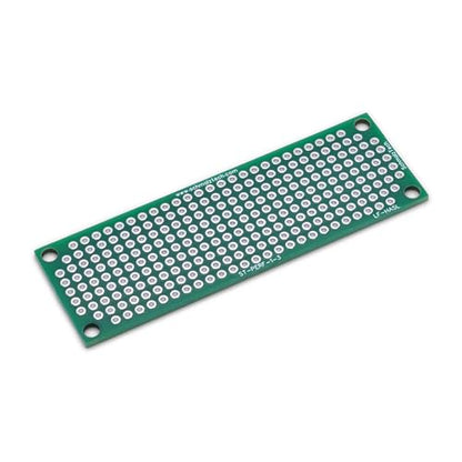 Double Sided LF HASL Perf Board, PCB Board, Electronic Circuit Board for DIY Prototype Circuit, FR4, Plated Through Hole Solder Prototype Board, ST-PERF-1-3 (1" x 3" - 2 Pack) - style: 1" x 3" - 2 Pack