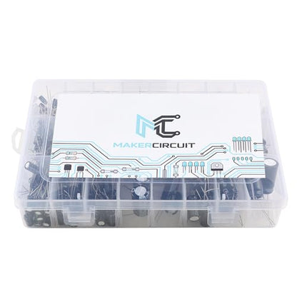 480pcs 24-Value Electrolytic Capacitor Kit 0.1uF-1000uF 10V 16V 25V 50V Capacitors Set Electronic Components for DIY Electronics Repair