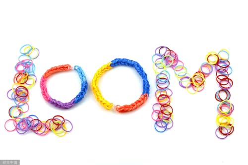 JIYAKO Rubber Band Bracelet Kit, 2500+ Loom Bands, Bracelet Making kit,Loom Elastic Bracelet Making kit