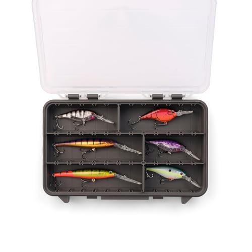Plano StowAway 3600 Stow Tackle Box with Corrosion-Preventive Rustricor, 4-Pack, Single Latch Design, Transparent DuraView Lid, Stackable Storage for Fishing Bait, Lures and Gear - size: 3600 4-Pack, style: New Model