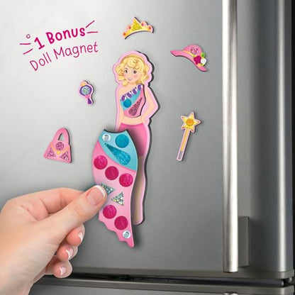 Imagimake DIY Magnetic Dress-Up Princess, 30 Magnetic Dresses & Accessories - style: Princess