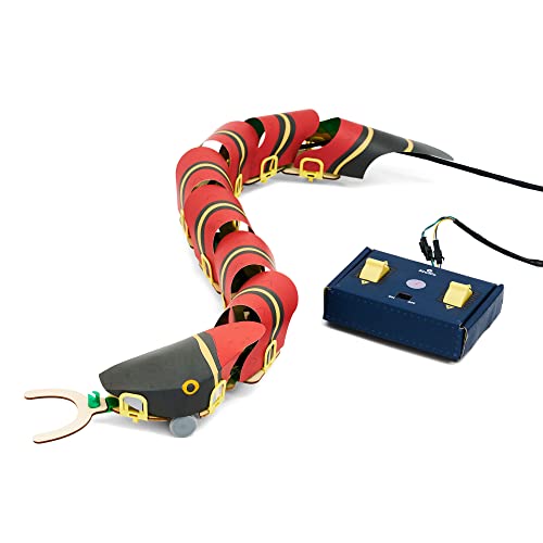 KiwiCo Remote Control Snake Robot - DIY Robotics Building Kit for Ages 9+