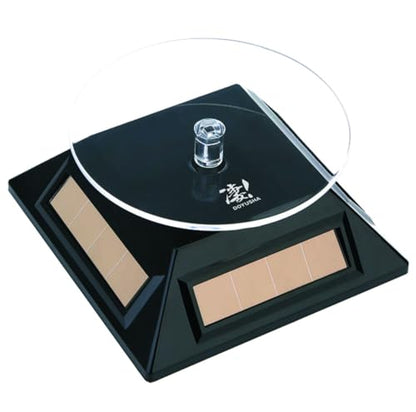 Doyusha Awesome Solar Turntable Mini Hobby Tool Black
