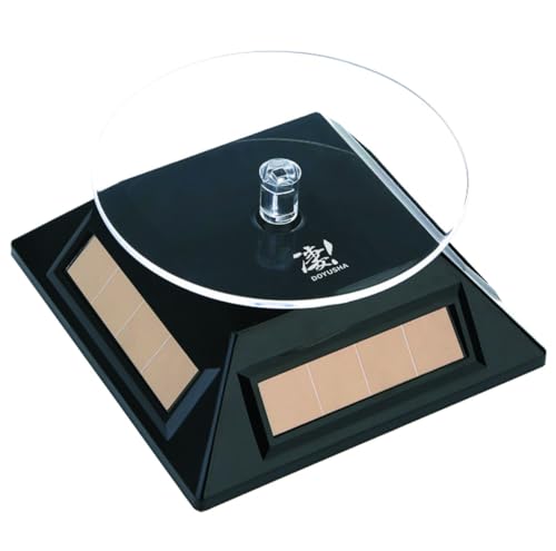 Doyusha Awesome Solar Turntable Mini Hobby Tool Black
