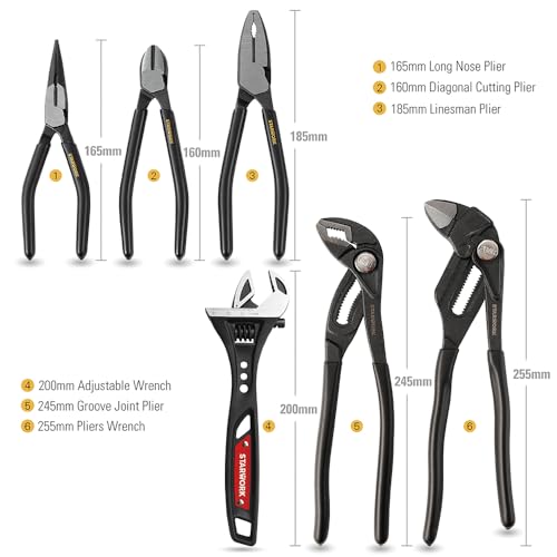 STARWORK TRUE MECHANIC™ 324-Piece Mechanics Tool Set and Socket Set with 22oz Dragon One-Piece Rip Hammer w/Grip, Professional - size: 324 PC