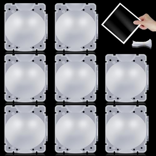 SupKing 8 Pcs Plant Rooting Grow Propagation Ball Air Layering Pods Clear Assisted Cutting Rooting Reusable Plant Rooting Device High Pressure Ball Grafting Device Root Box for Plants - size: Medium