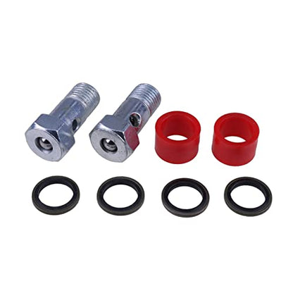 IEQFUE 2PCS Pump Overflow Valve 1417413047 1467445003 3941156 P7100 Compatible with Dodge Cummins 5.9L 1998-2002 As Pictures Show