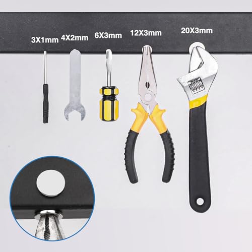 TRYMAG 330Pcs Small Magnets,5 Different Sizes Refrigerator Magnet - size: mix-330Pcs