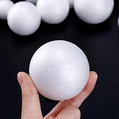 Pllieay Make Your Own Solar System Model with 14 Mixed Sized Foam Balls - size: 24 PCS Solar System Model Kit