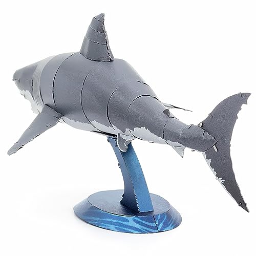 Metal Earth Great White Shark 3D Metal Model Kit Fascinations