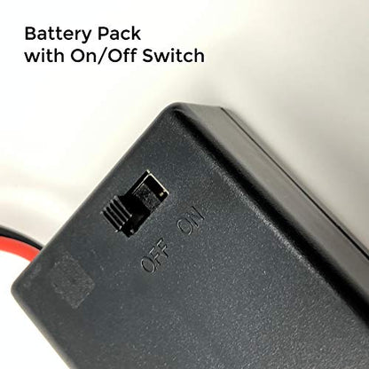 Tinkering Labs Motor Pack | Includes Battery Pack and Two Motors with Casings and Wires
